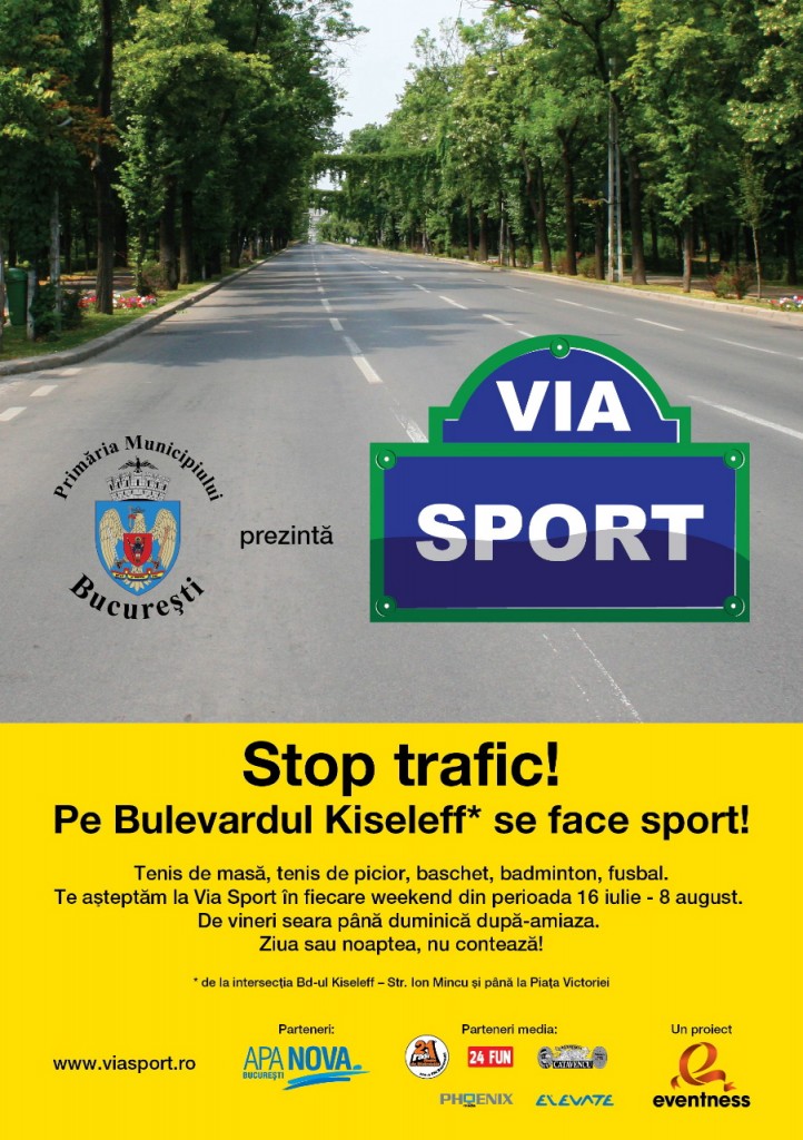 Hai la sport in strada